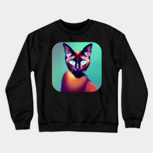 Siamese cat Crewneck Sweatshirt